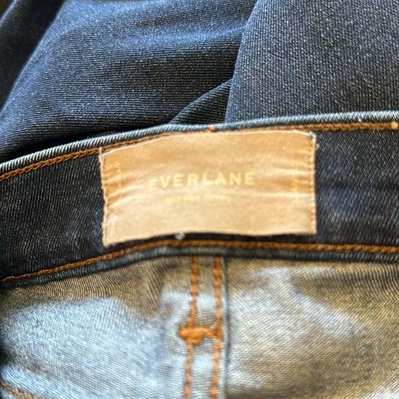 Everlane Skinny 32 Ankle Dark Blue Jeans - Picture 4 of 5